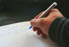 How to fall asleep tip #3: write down your thoughts, clear your mind, and de-stress. How to fall asleep tip #3: write down your thoughts, clear your mind, and de-stress.