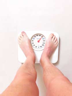 Your weight scale can show how sleep deprivation effects weight. Your weight scale can show how sleep deprivation effects weight.